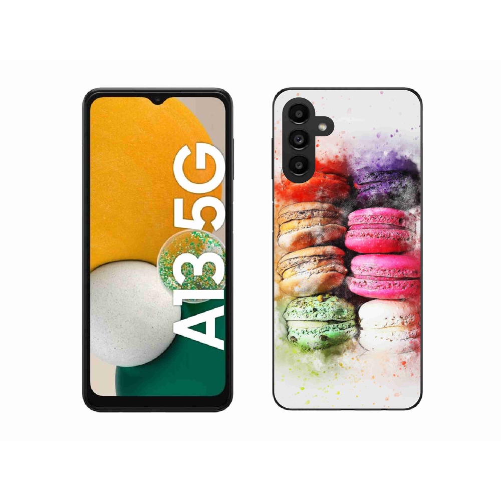 Gelový kryt mmCase na Samsung Galaxy A13 5G - makrónky