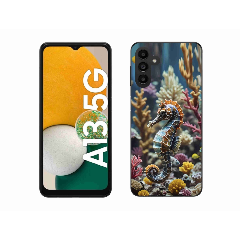 Gelový kryt mmCase na Samsung Galaxy A13 5G - mořský koník 2