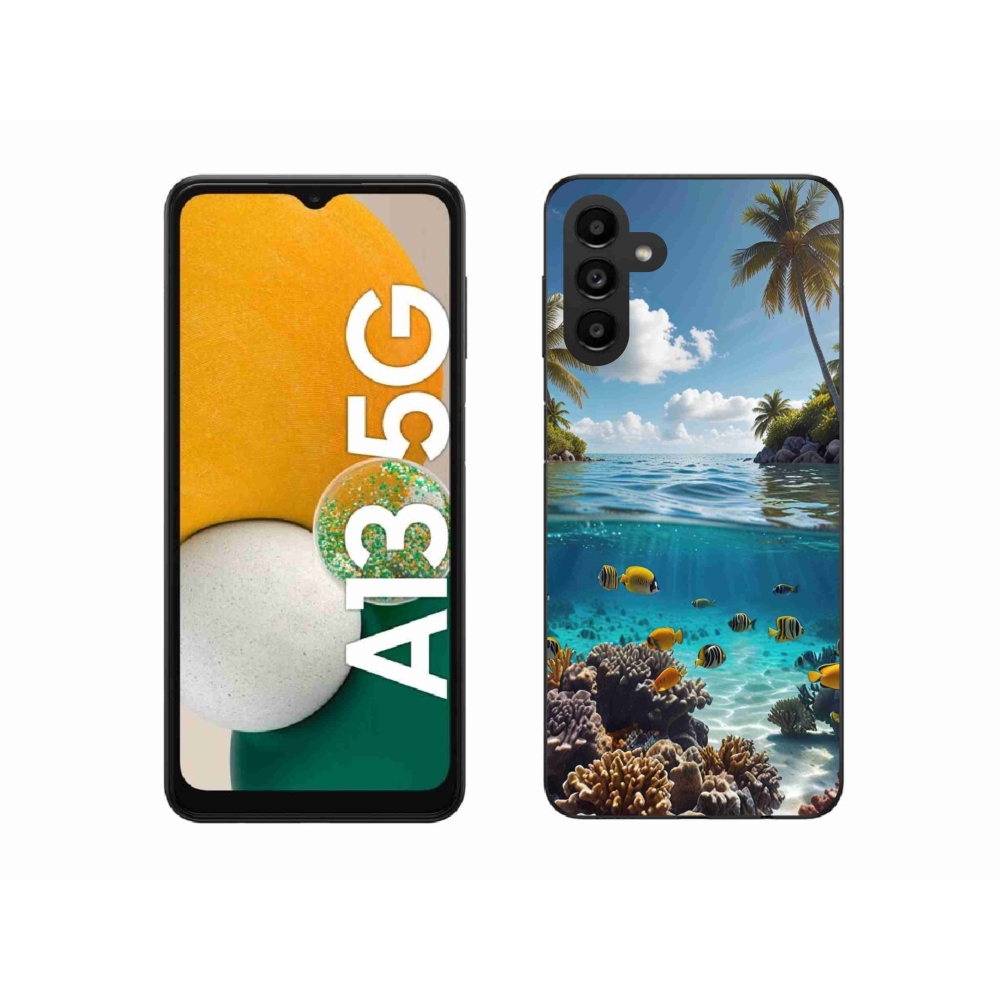 Gelový kryt mmCase na Samsung Galaxy A13 5G - mořský svět 4