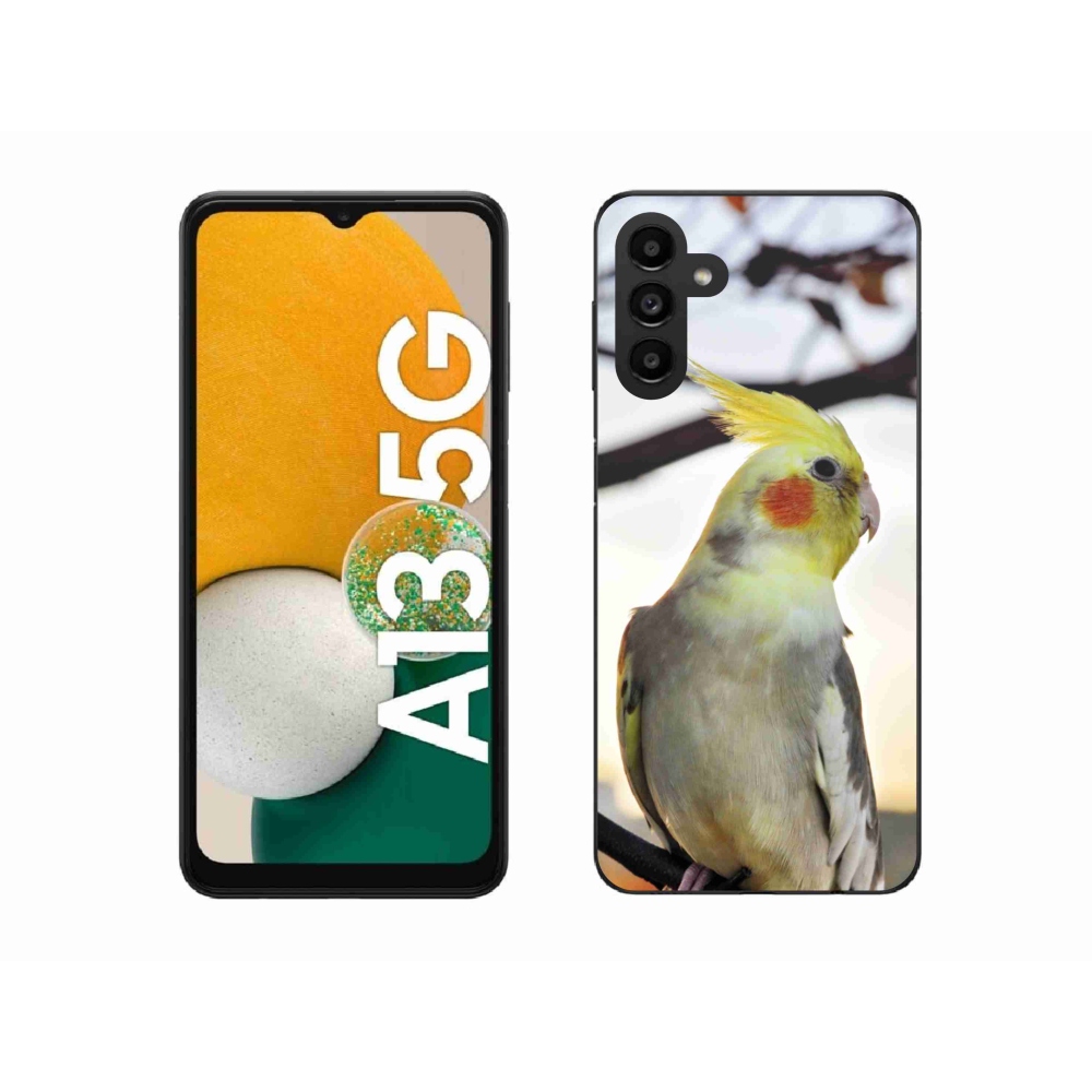 Gelový kryt mmCase na Samsung Galaxy A13 5G - papoušek korela