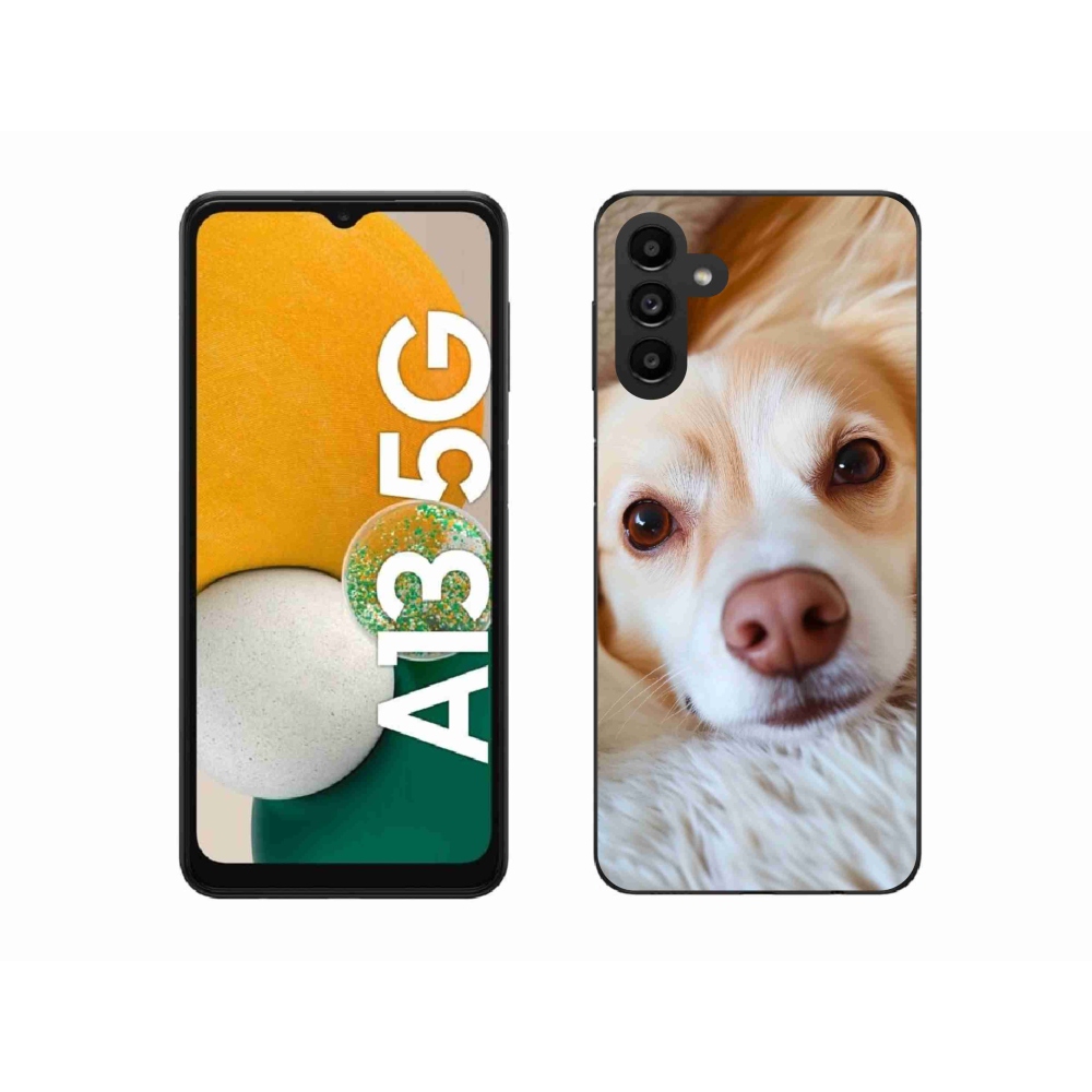 Gelový kryt mmCase na Samsung Galaxy A13 5G - Roztomilá čivava