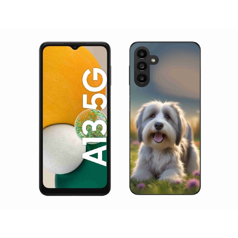 Gelový kryt mmCase na Samsung Galaxy A13 5G - roztomilý havanský psík