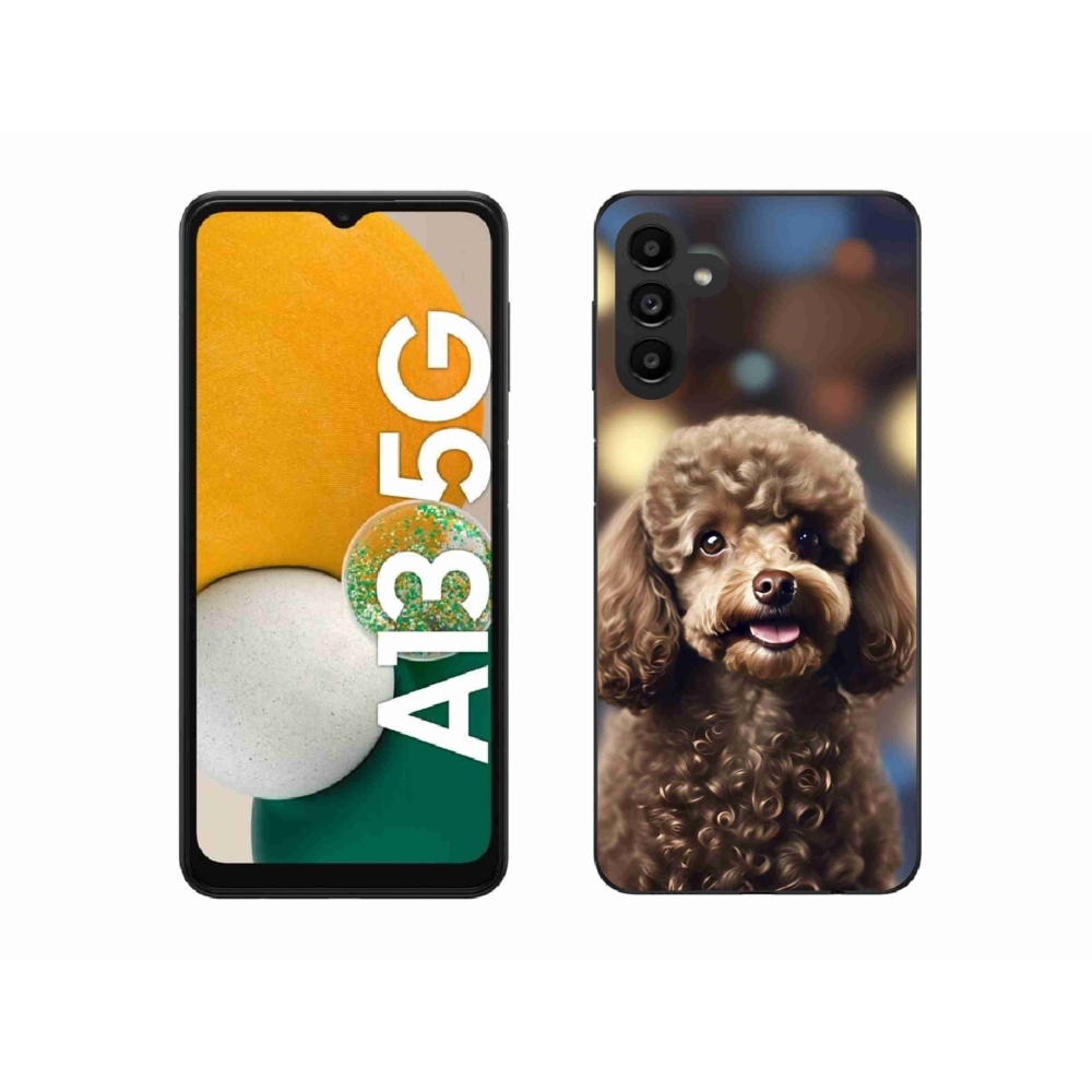 Gelový kryt mmCase na Samsung Galaxy A13 5G - roztomilý pudl