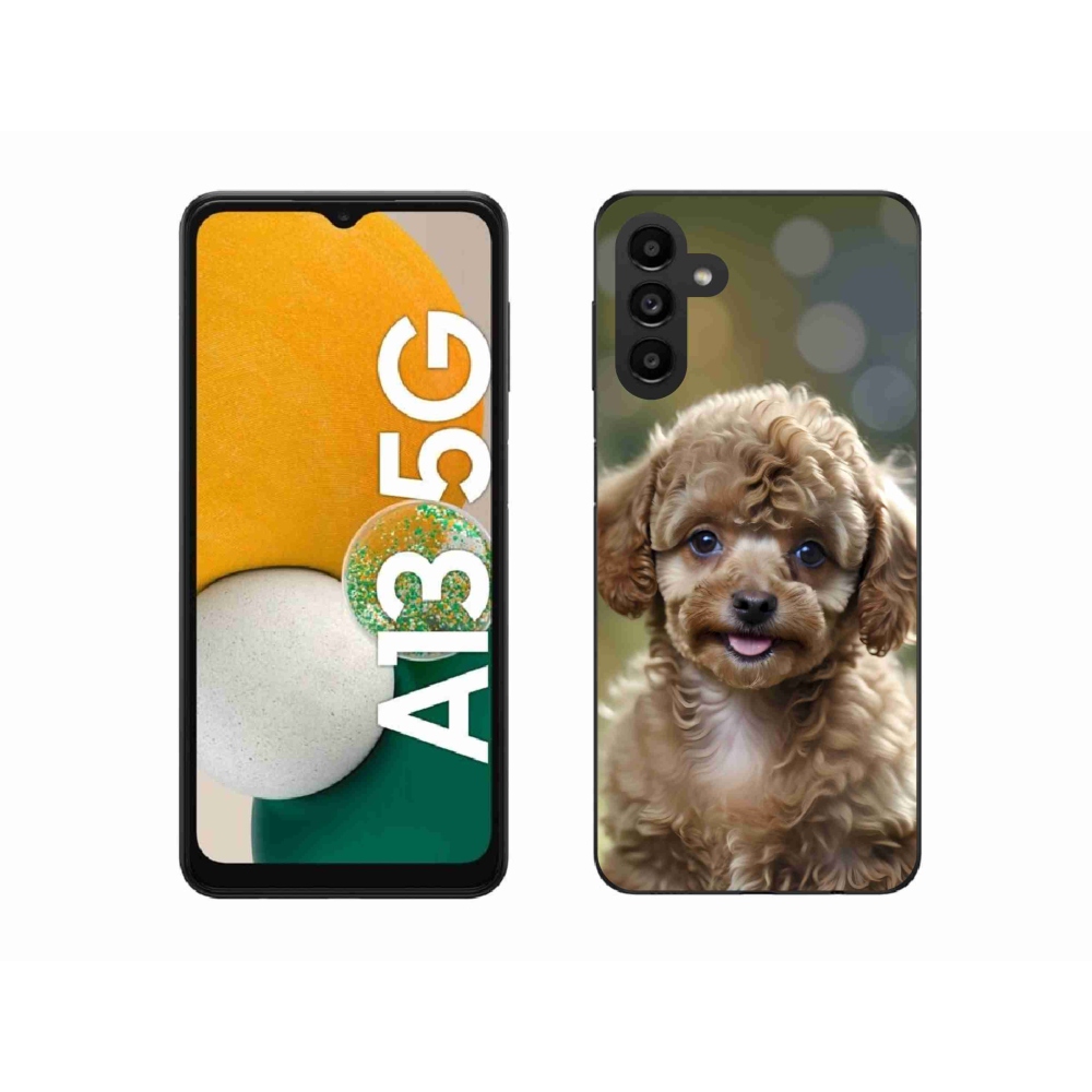 Gelový kryt mmCase na Samsung Galaxy A13 5G - roztomilý pudl