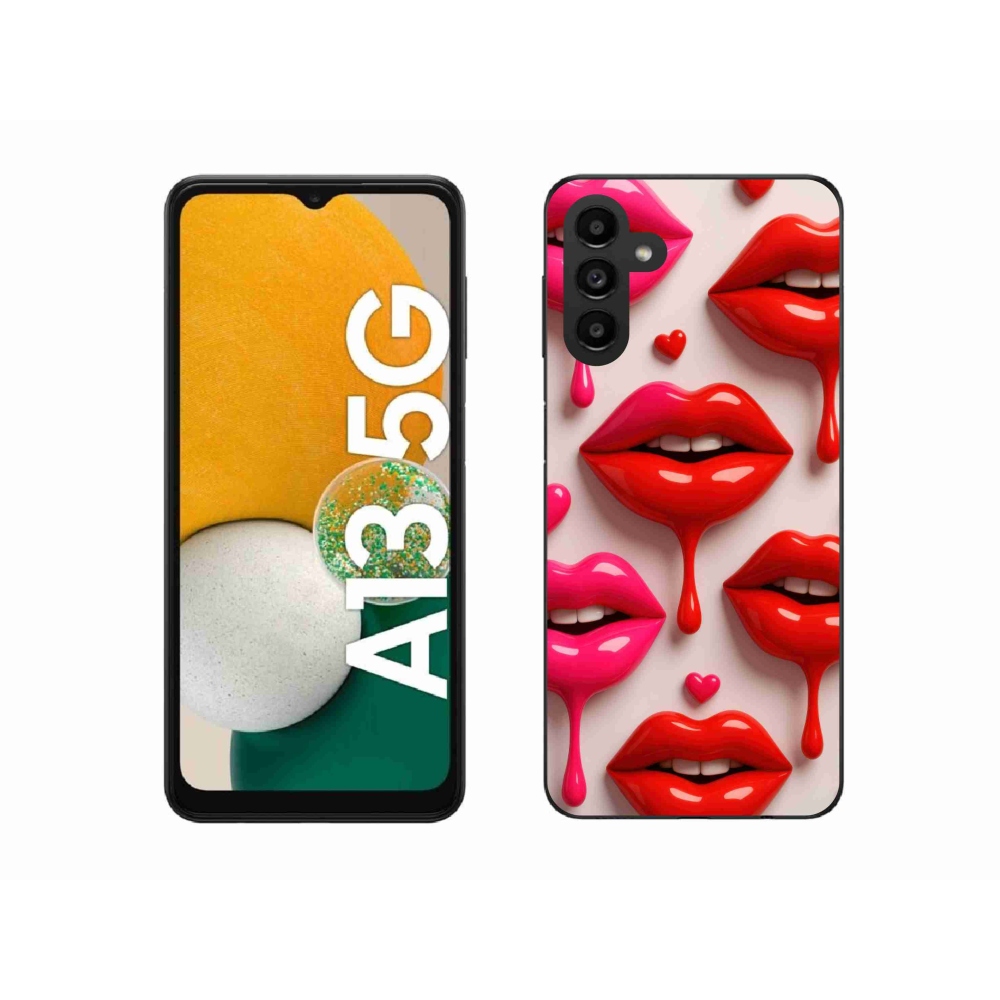 Gelový kryt mmCase na Samsung Galaxy A13 5G - rty 2