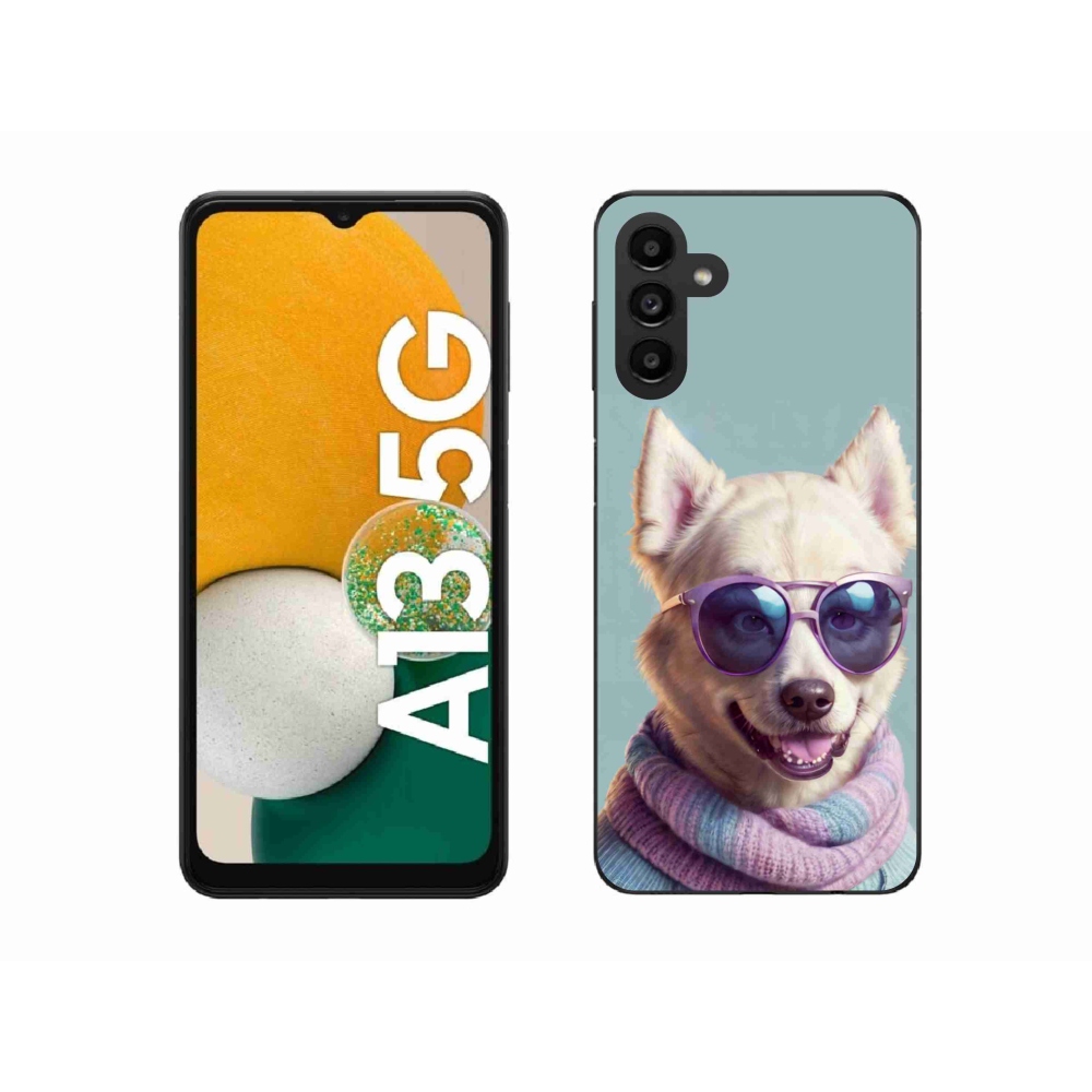 Gelový kryt mmCase na Samsung Galaxy A13 5G - stylový německý špic