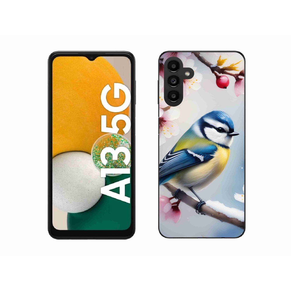Gelový kryt mmCase na Samsung Galaxy A13 5G - sýkorka