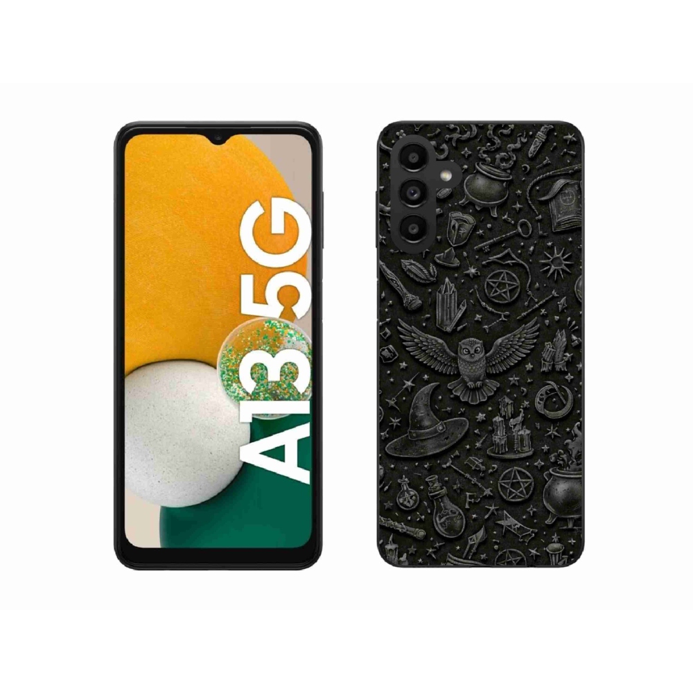 Gelový kryt mmCase na Samsung Galaxy A13 5G - tmavý magický svět