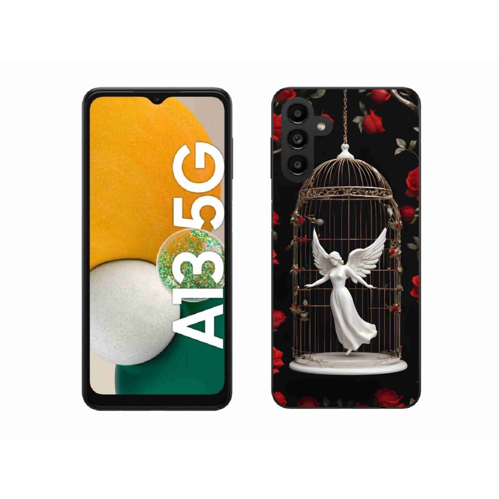 Gelový kryt mmCase na Samsung Galaxy A13 5G - uvězněný anděl