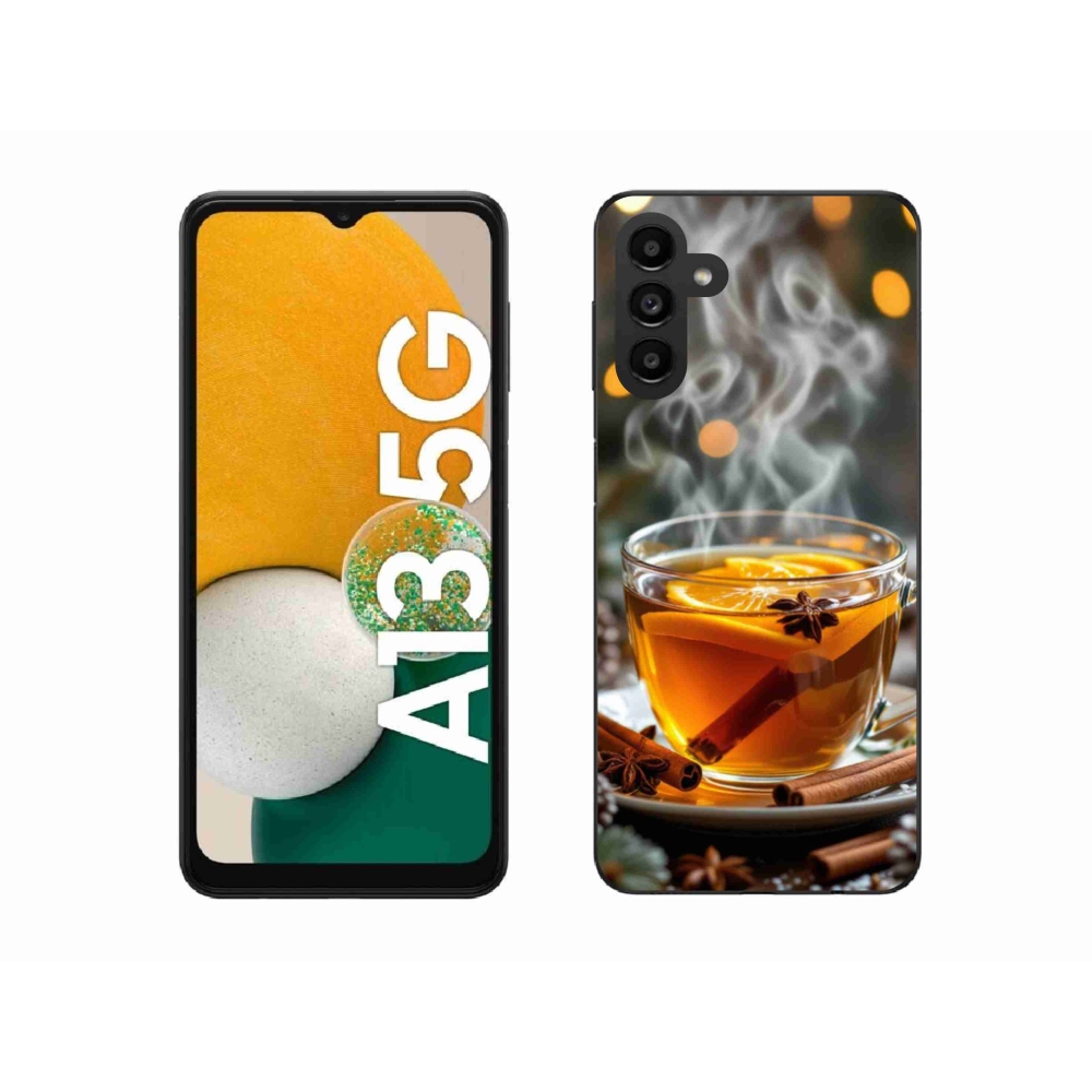 Gelový kryt mmCase na Samsung Galaxy A13 5G - vánoční punč