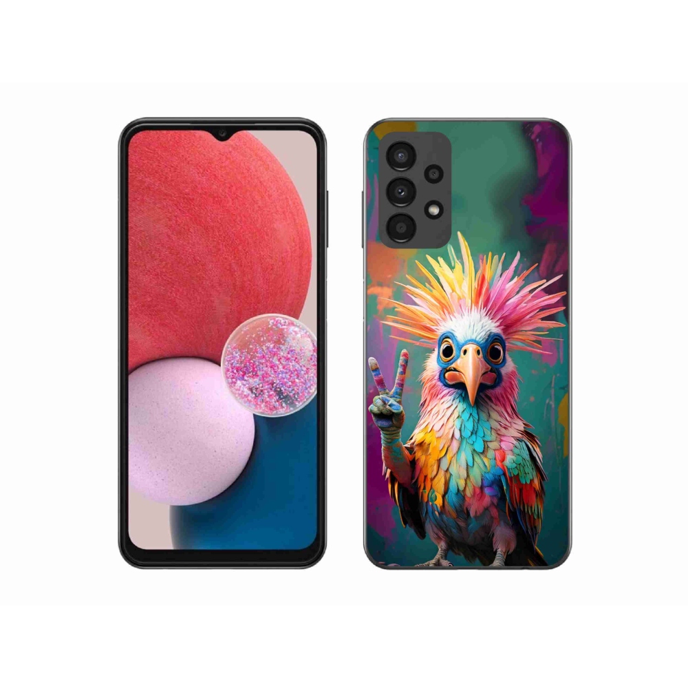 Gelový kryt mmCase na Samsung Galaxy A13 - barevný rebel