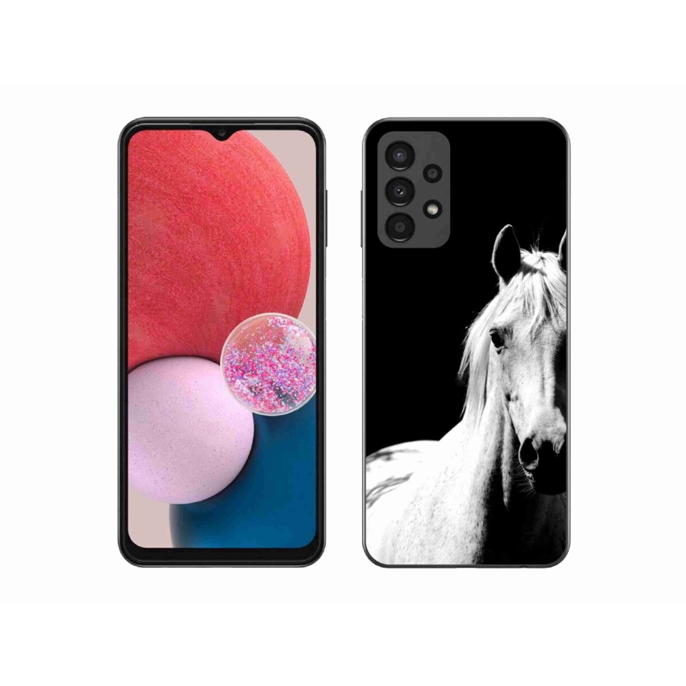 Gelový kryt mmCase na Samsung Galaxy A13 - bílý kůň 5