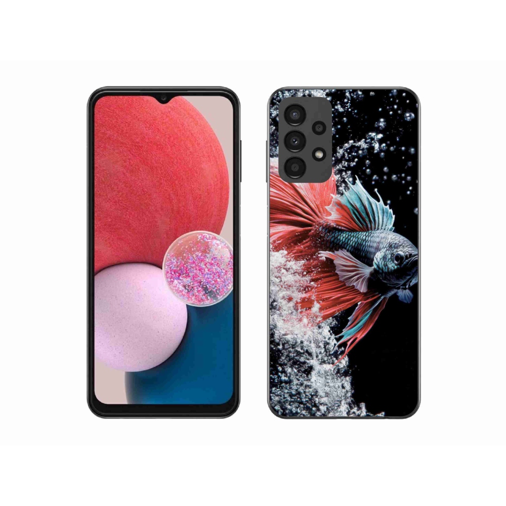 Gelový kryt mmCase na Samsung Galaxy A13 - bojovnice pestrá