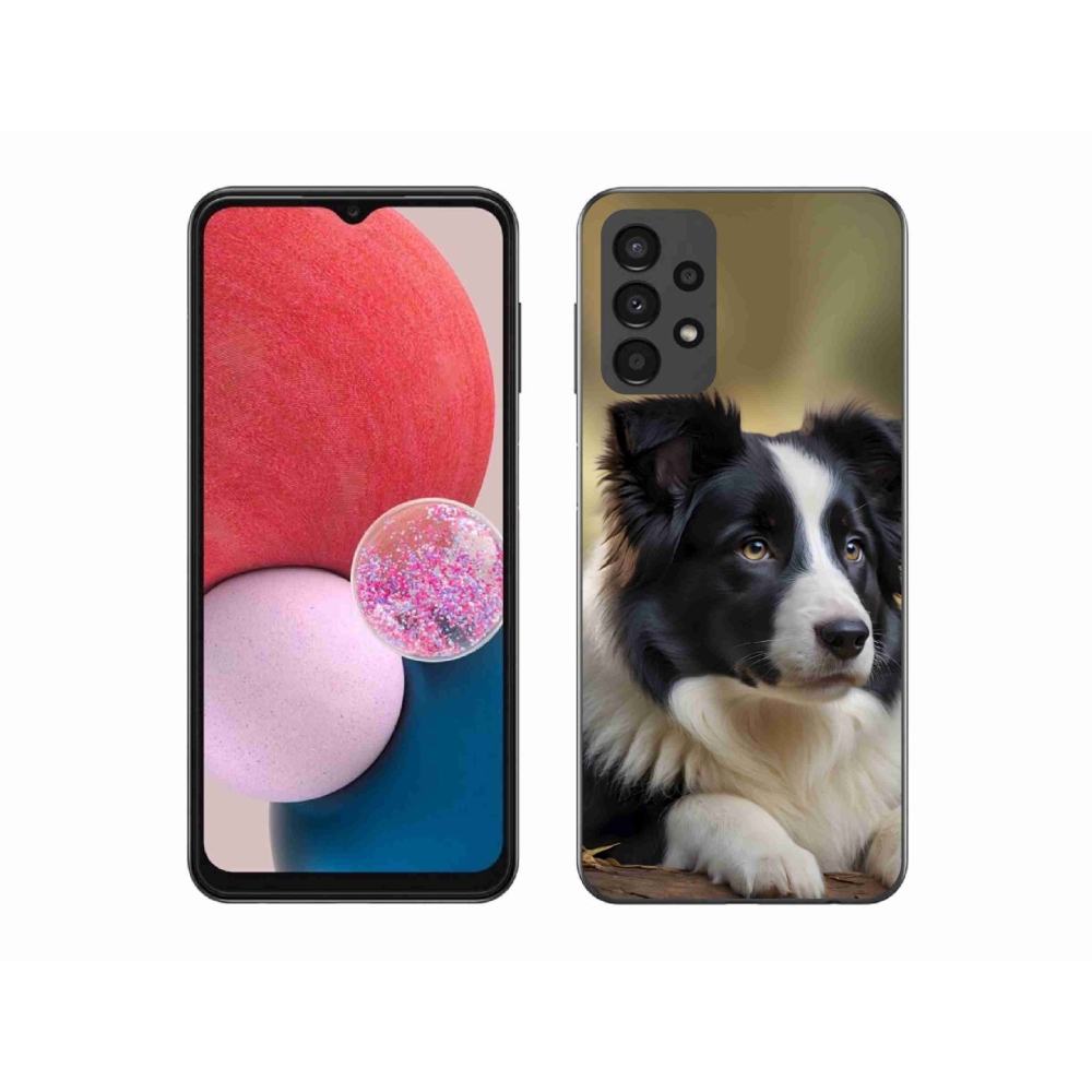 Gelový kryt mmCase na Samsung Galaxy A13 - border kolie 2