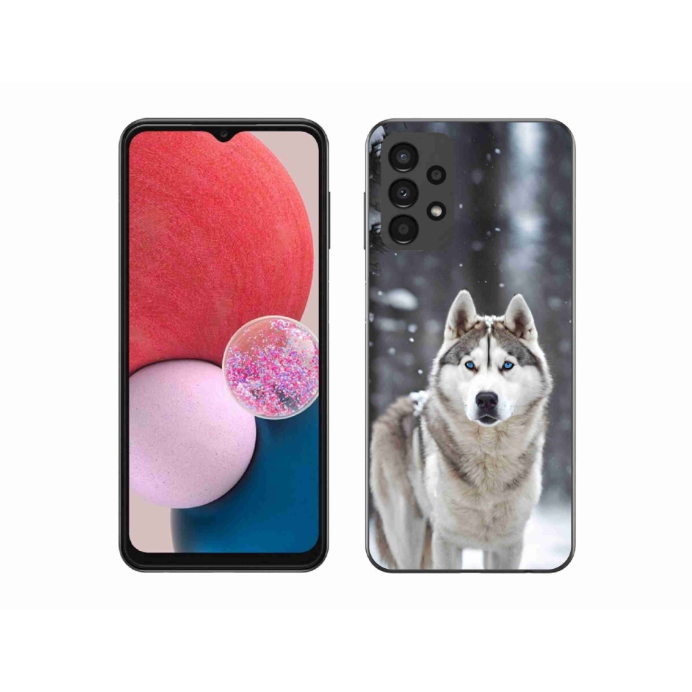 Gelový kryt mmCase na Samsung Galaxy A13 - husky 2