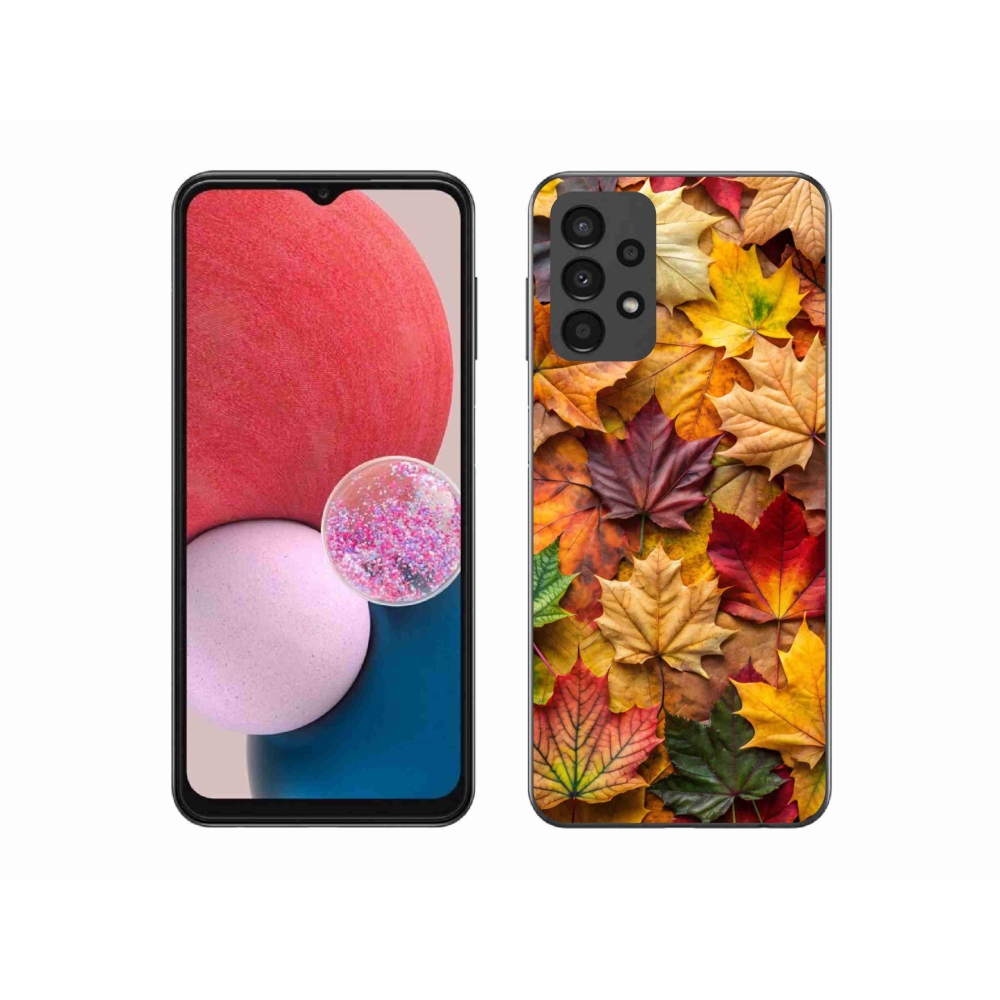 Gelový kryt mmCase na Samsung Galaxy A13 - javorové listy 2