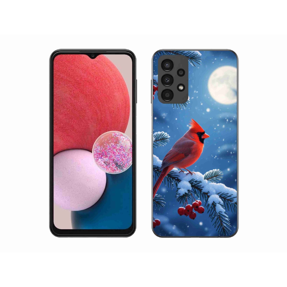 Gelový kryt mmCase na Samsung Galaxy A13 - kardinál červený