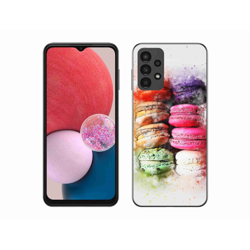 Gelový kryt mmCase na Samsung Galaxy A13 - makrónky