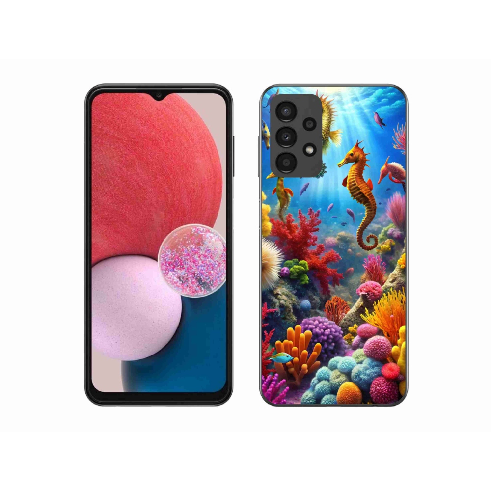 Gelový kryt mmCase na Samsung Galaxy A13 - mořský svět 3