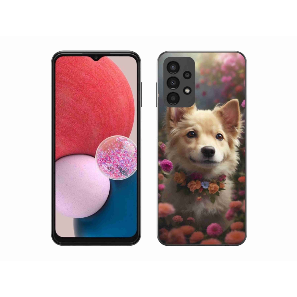 Gelový kryt mmCase na Samsung Galaxy A13 - německý špic