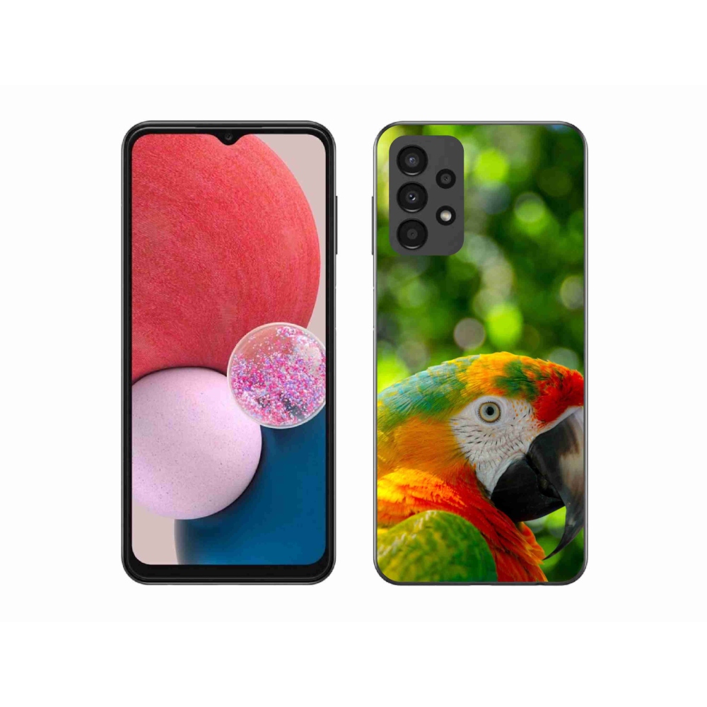 Gelový kryt mmCase na Samsung Galaxy A13 - papoušek ara 3