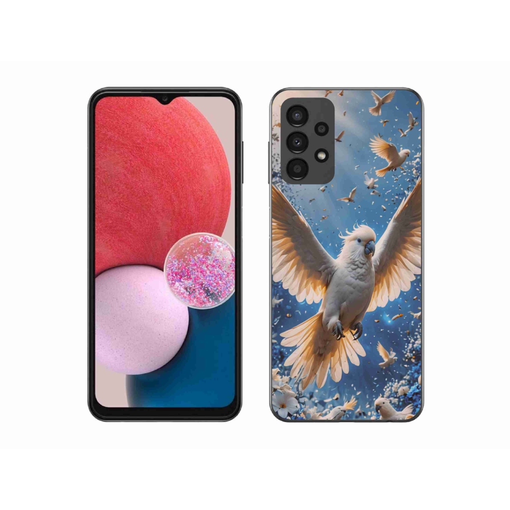 Gelový kryt mmCase na Samsung Galaxy A13 - papoušek kakadu