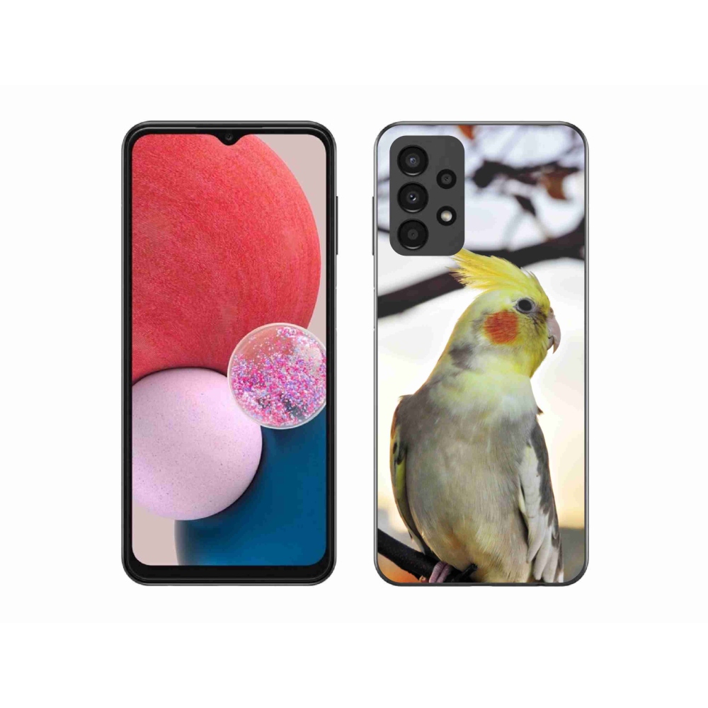 Gelový kryt mmCase na Samsung Galaxy A13 - papoušek korela