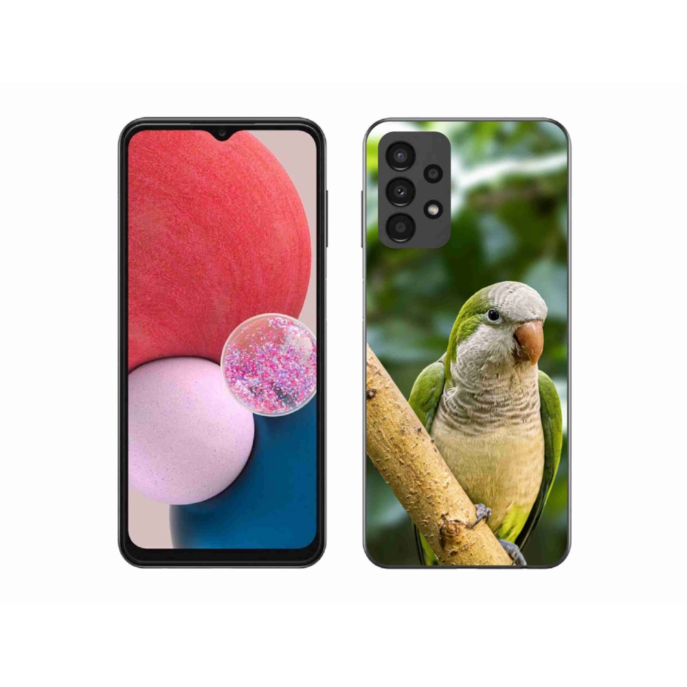 Gelový kryt mmCase na Samsung Galaxy A13 - papoušek mníšek