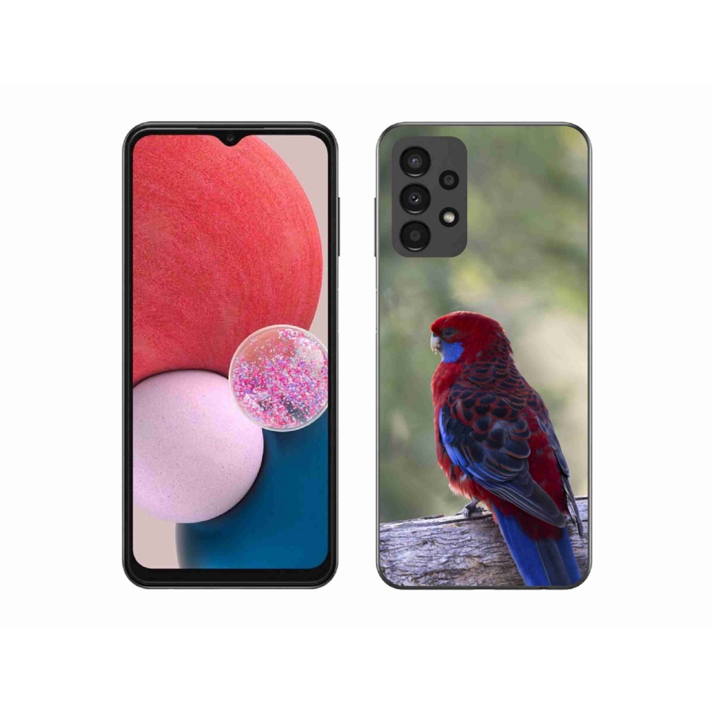 Gelový kryt mmCase na Samsung Galaxy A13 - papoušek rosela