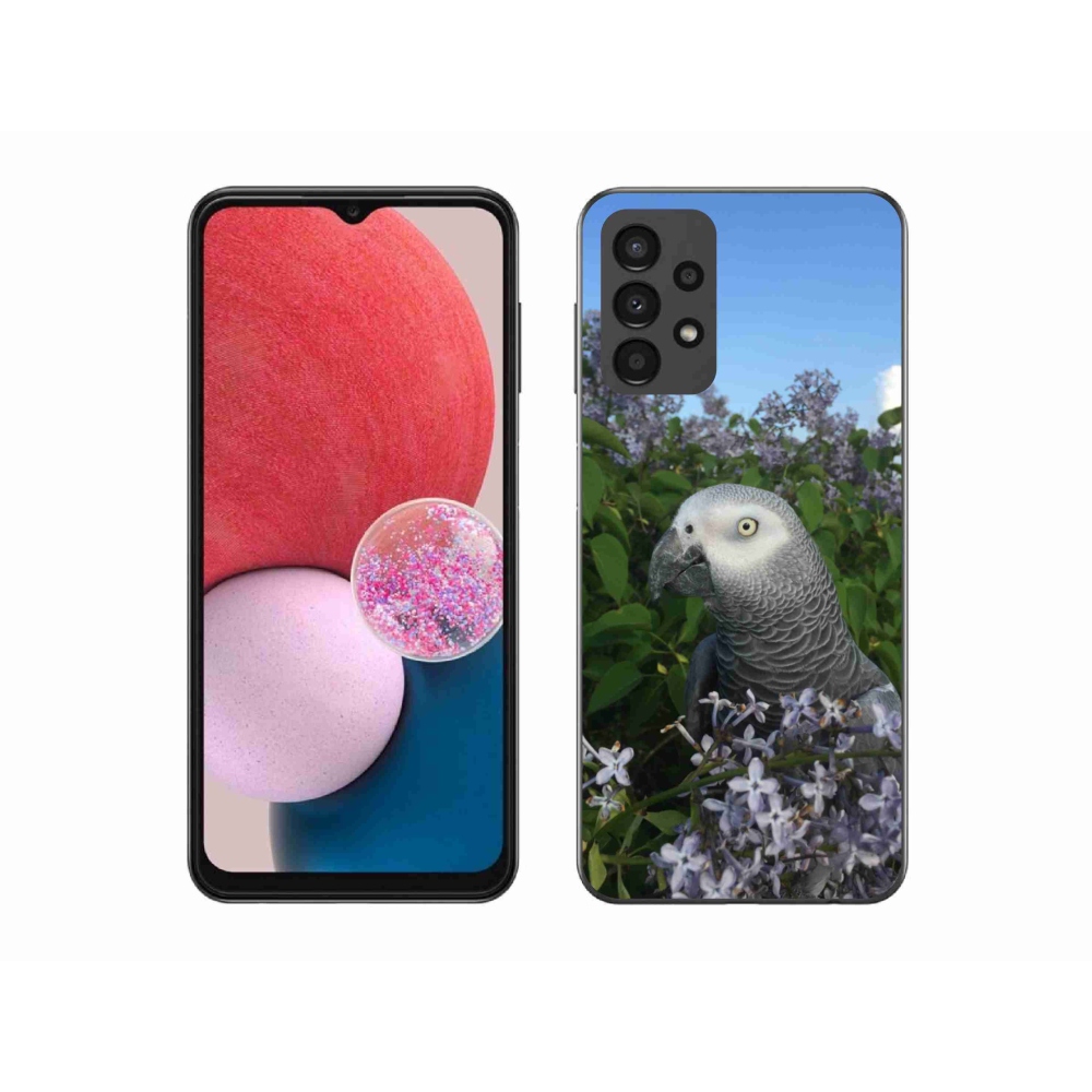 Gelový kryt mmCase na Samsung Galaxy A13 - papoušek žako
