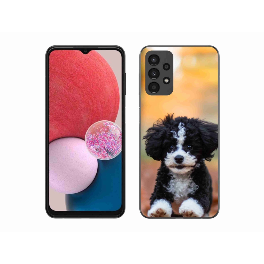 Gelový kryt mmCase na Samsung Galaxy A13 - roztomilé štěně 2