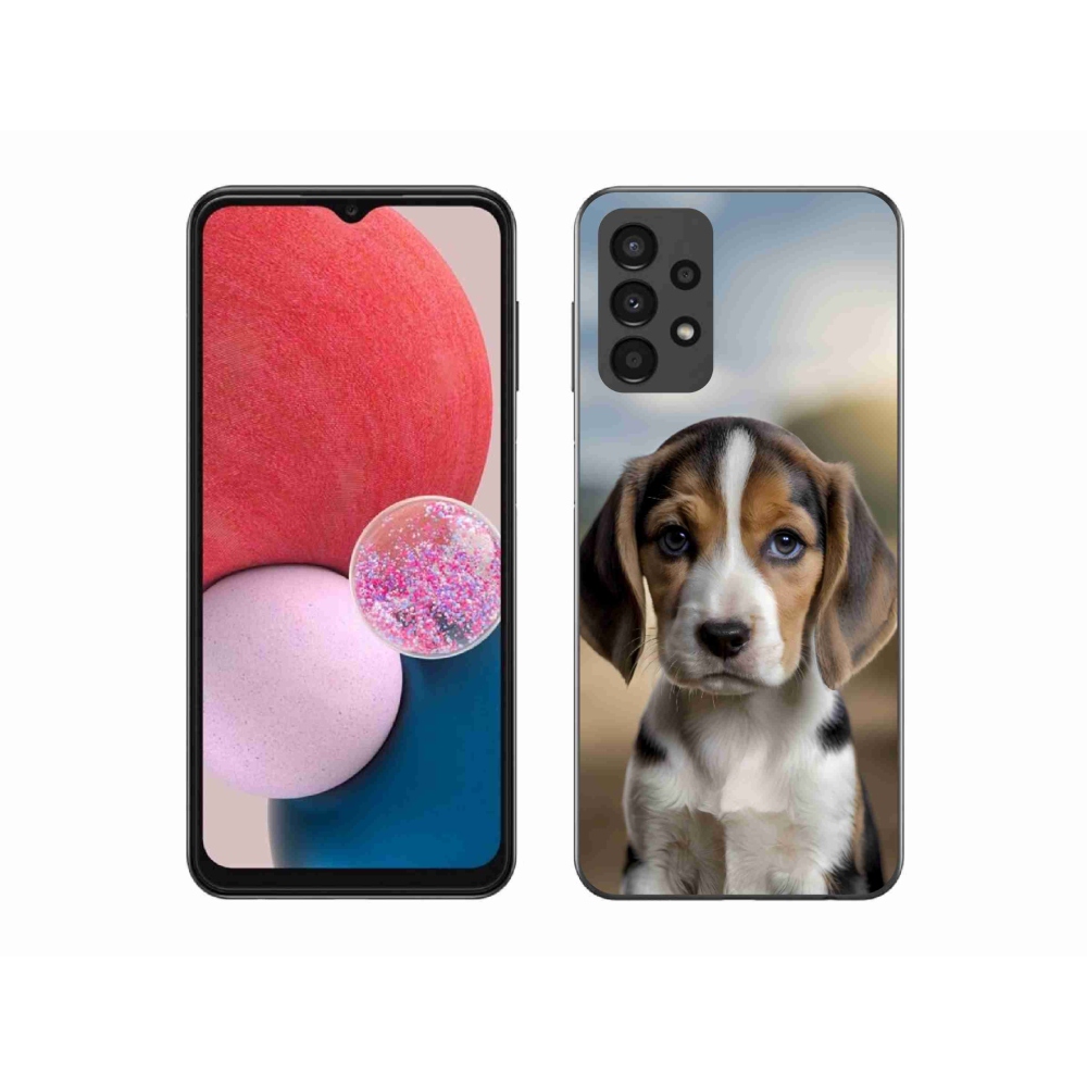 Gelový kryt mmCase na Samsung Galaxy A13 - roztomilý bígl