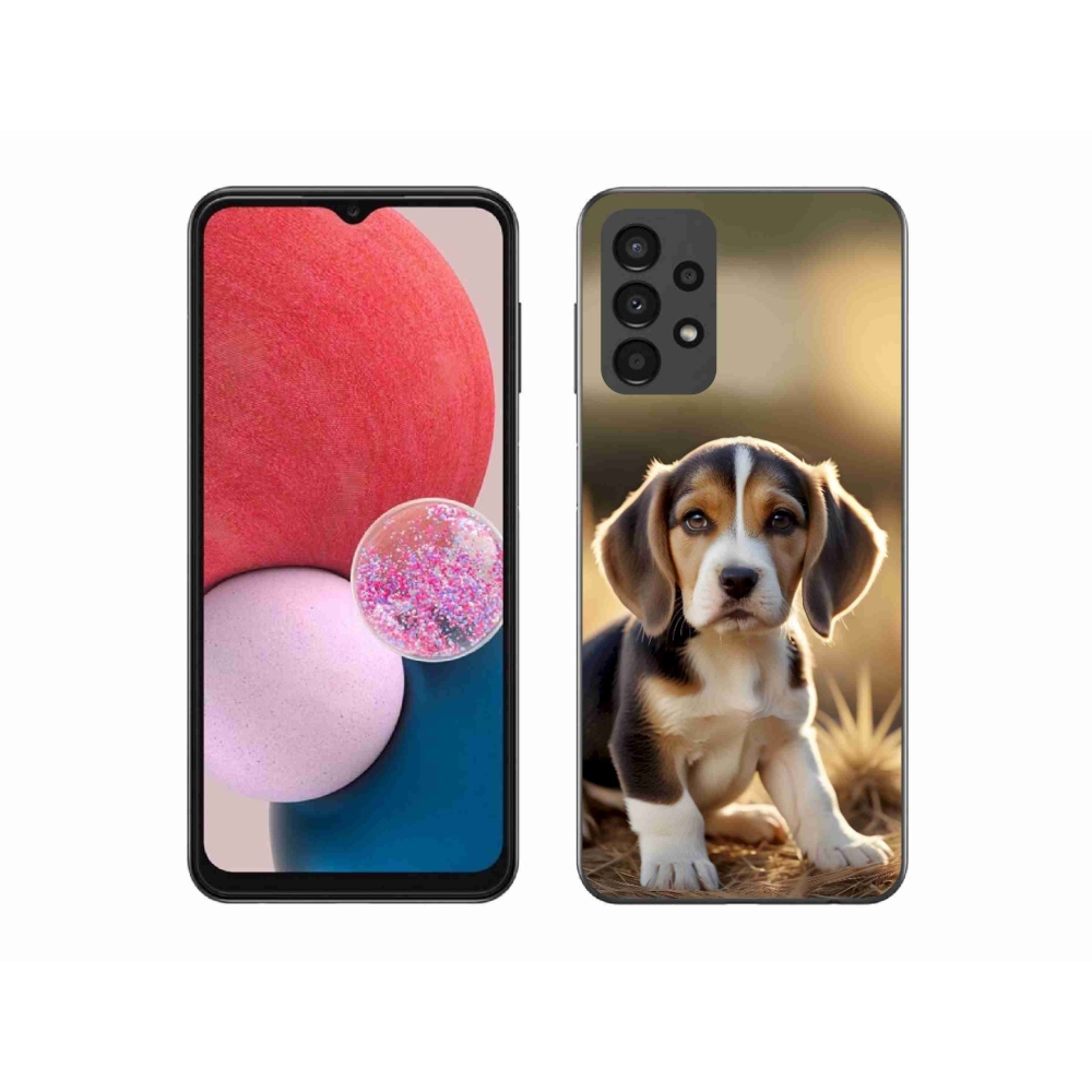 Gelový kryt mmCase na Samsung Galaxy A13 - roztomilý bígl
