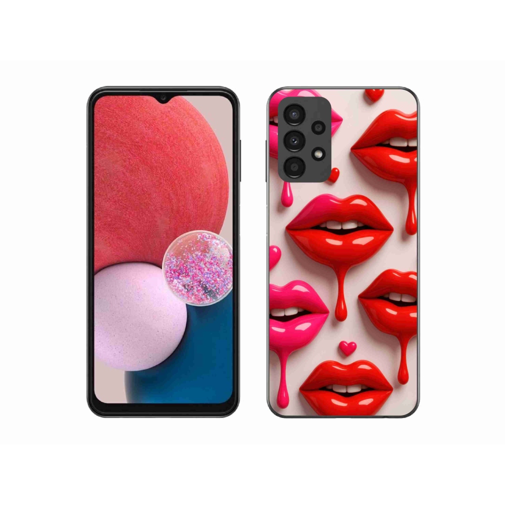 Gelový kryt mmCase na Samsung Galaxy A13 - rty 2