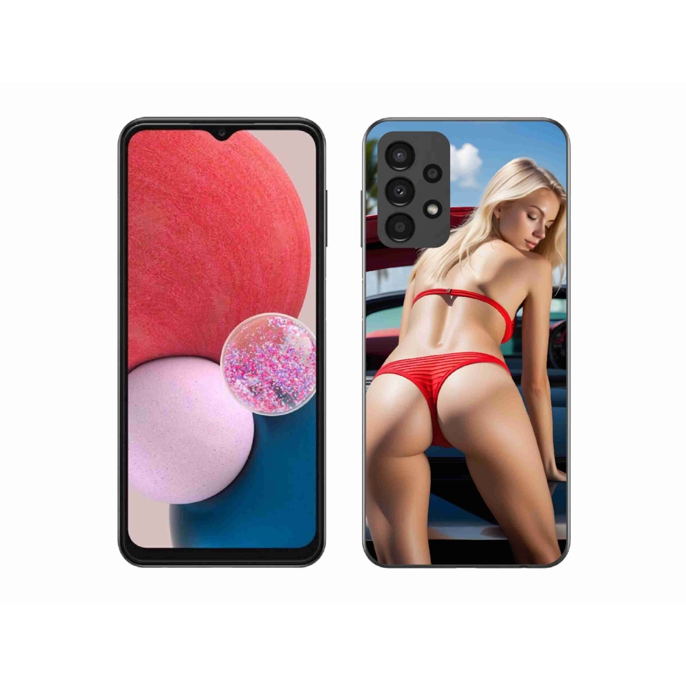Gelový kryt mmCase na Samsung Galaxy A13 - sexy žena 2