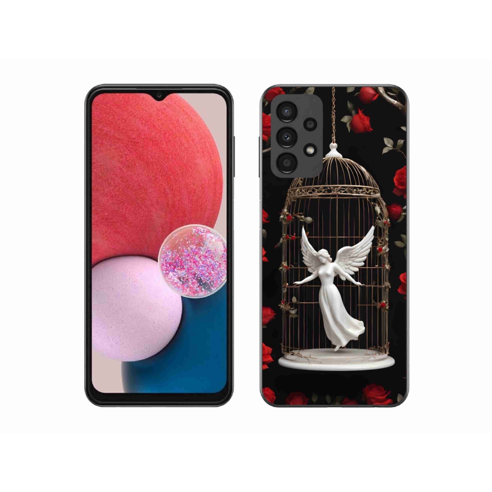 Gelový kryt mmCase na Samsung Galaxy A13 - uvězněný anděl