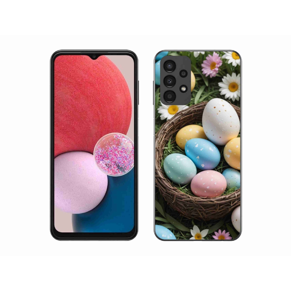 Gelový kryt mmCase na Samsung Galaxy A13 - velikonoční vajíčka 2