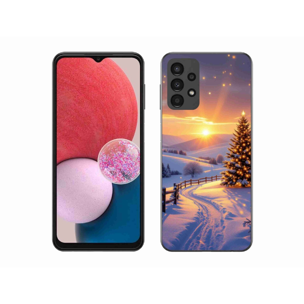 Gelový kryt mmCase na Samsung Galaxy A13 - zimní krajina