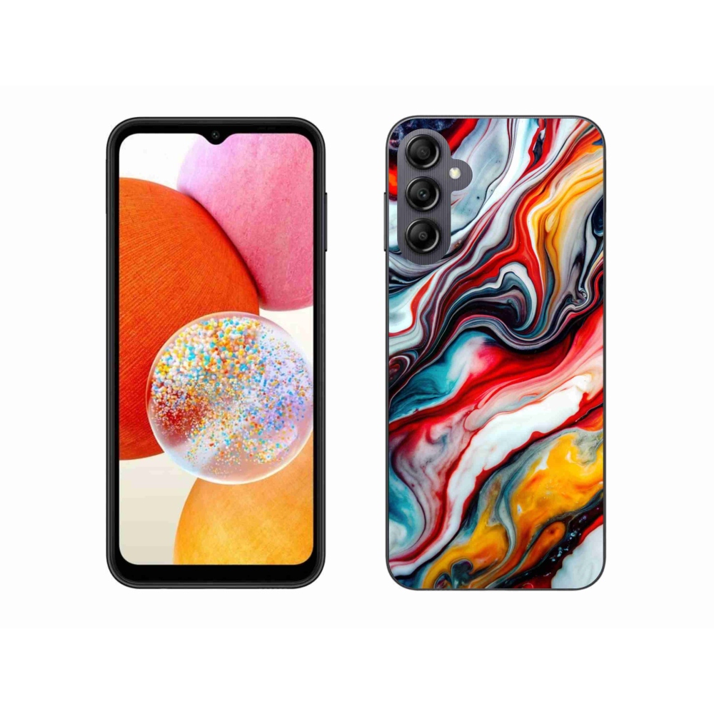 Gelový kryt mmCase na Samsung Galaxy A14 4G/5G - abstraktní motiv 35