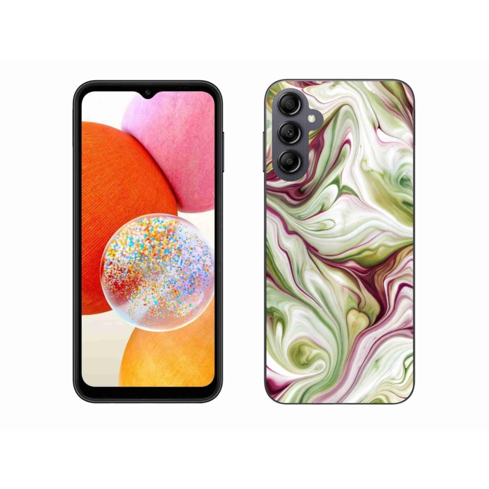 Gelový kryt mmCase na Samsung Galaxy A14 4G/5G - abstraktní motiv 36