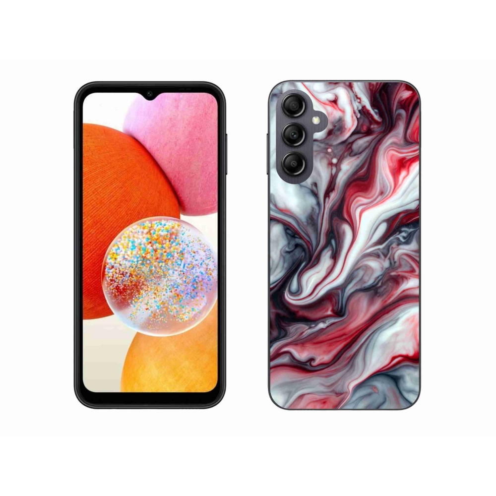 Gelový kryt mmCase na Samsung Galaxy A14 4G/5G - abstraktní motiv 37