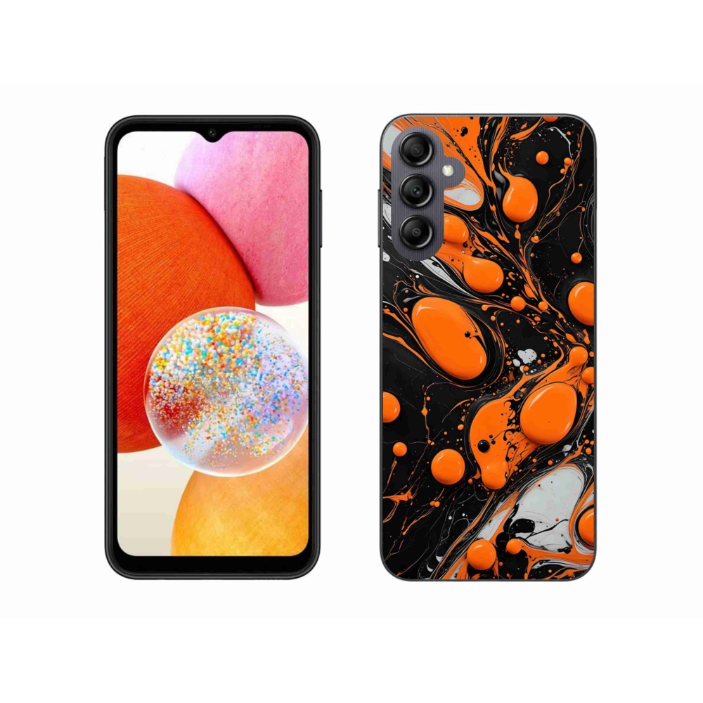Gelový kryt mmCase na Samsung Galaxy A14 4G/5G - abstraktní motiv 41