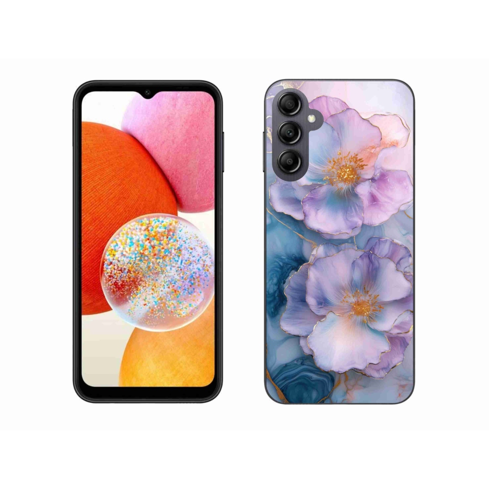 Gelový kryt mmCase na Samsung Galaxy A14 4G/5G - abstraktní motiv 51