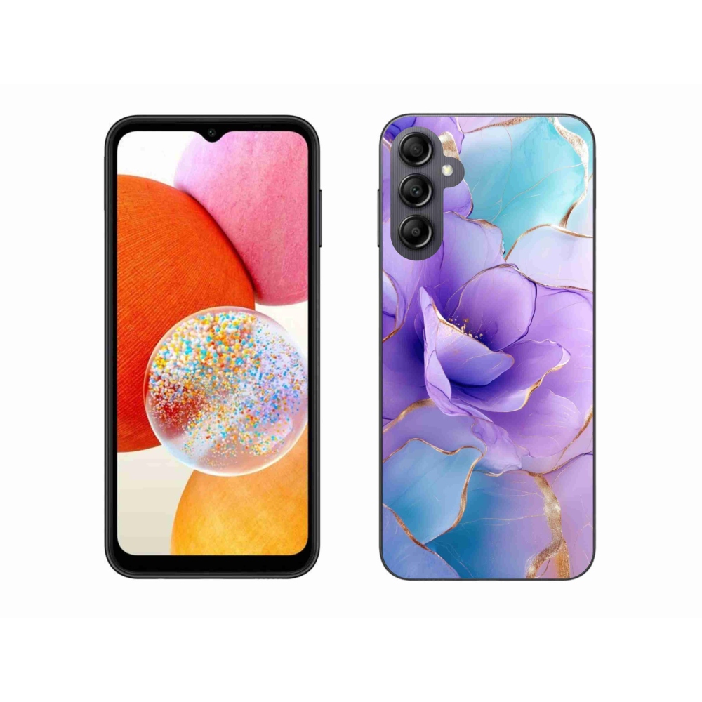 Gelový kryt mmCase na Samsung Galaxy A14 4G/5G - abstraktní motiv 52