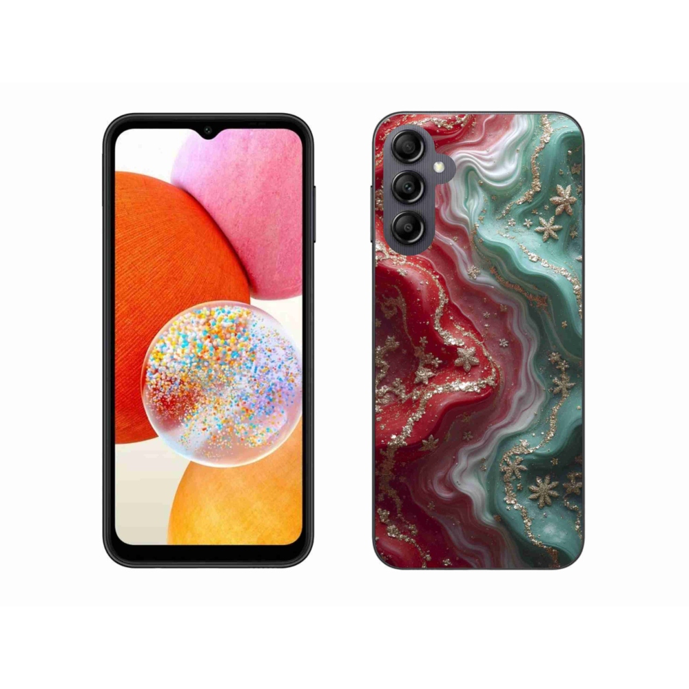 Gelový kryt mmCase na Samsung Galaxy A14 4G/5G - abstraktní motiv 54