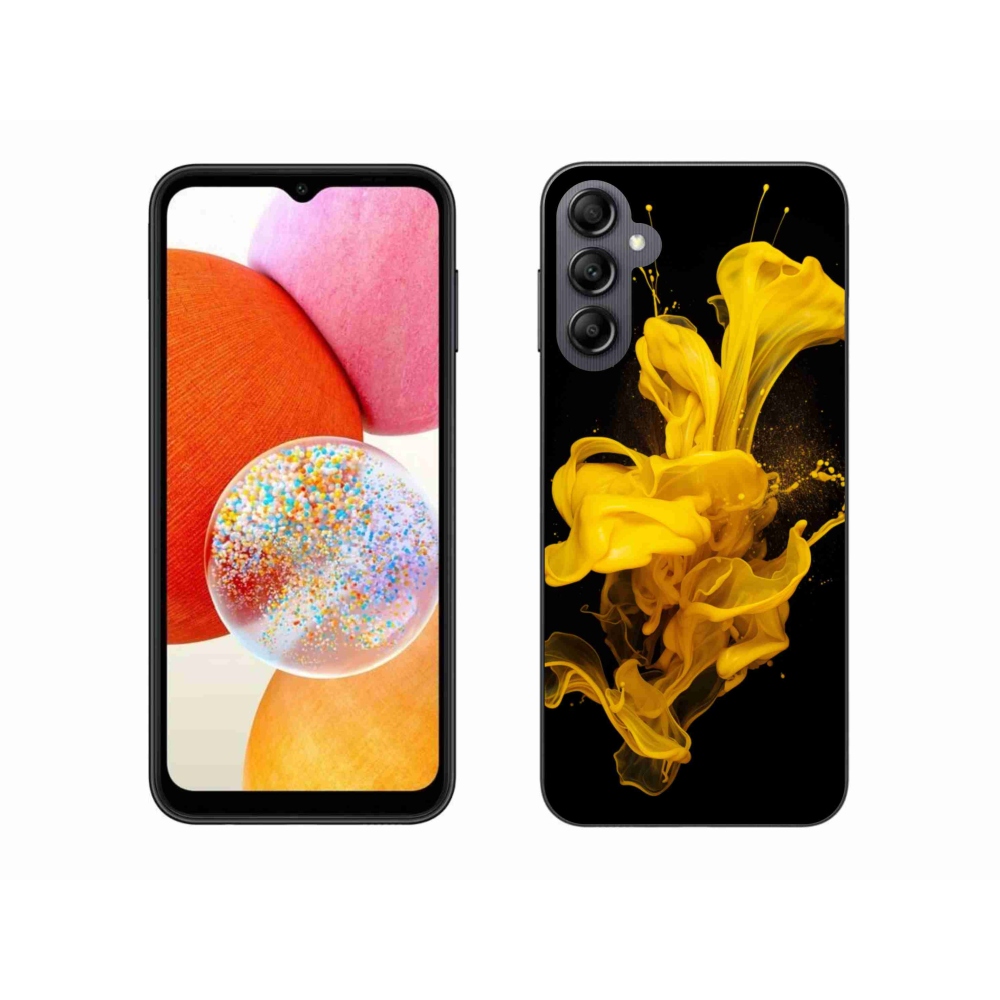 Gelový kryt mmCase na Samsung Galaxy A14 4G/5G - abstraktní motiv 56