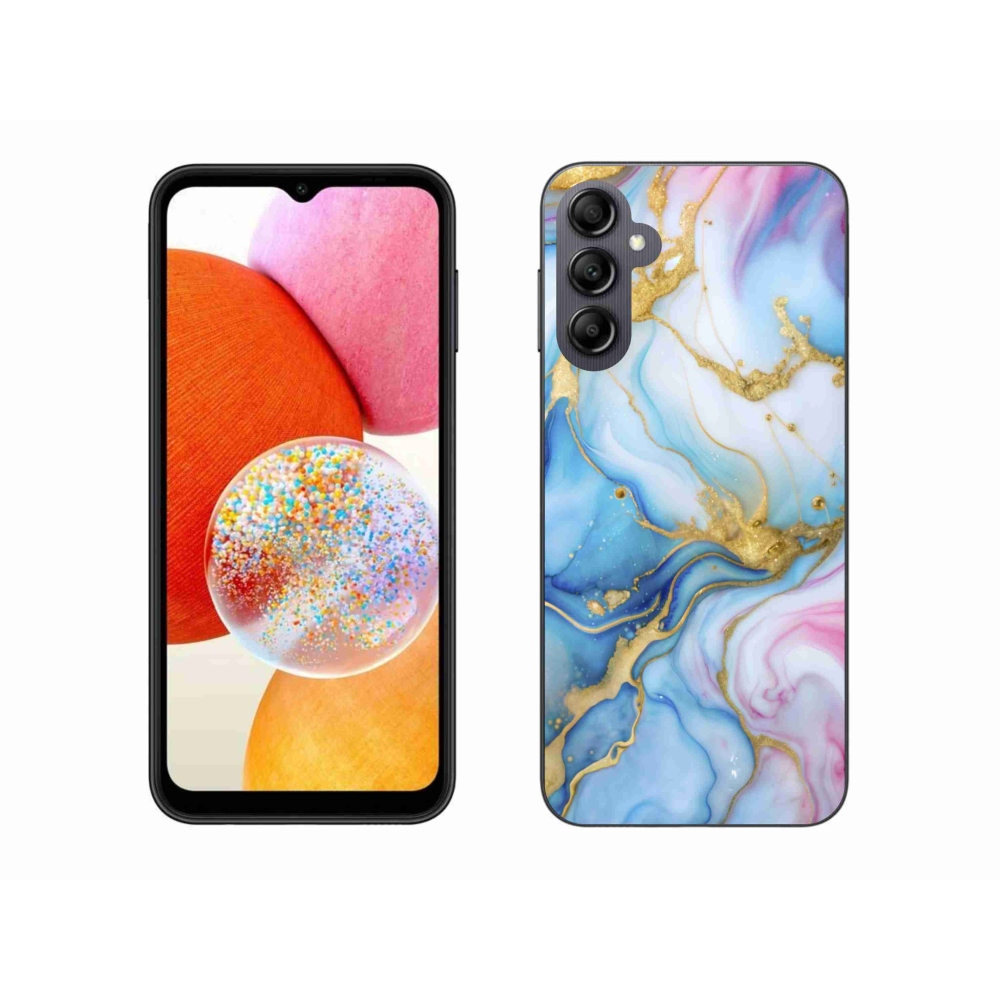 Gelový kryt mmCase na Samsung Galaxy A14 4G/5G - abstraktní motiv 61