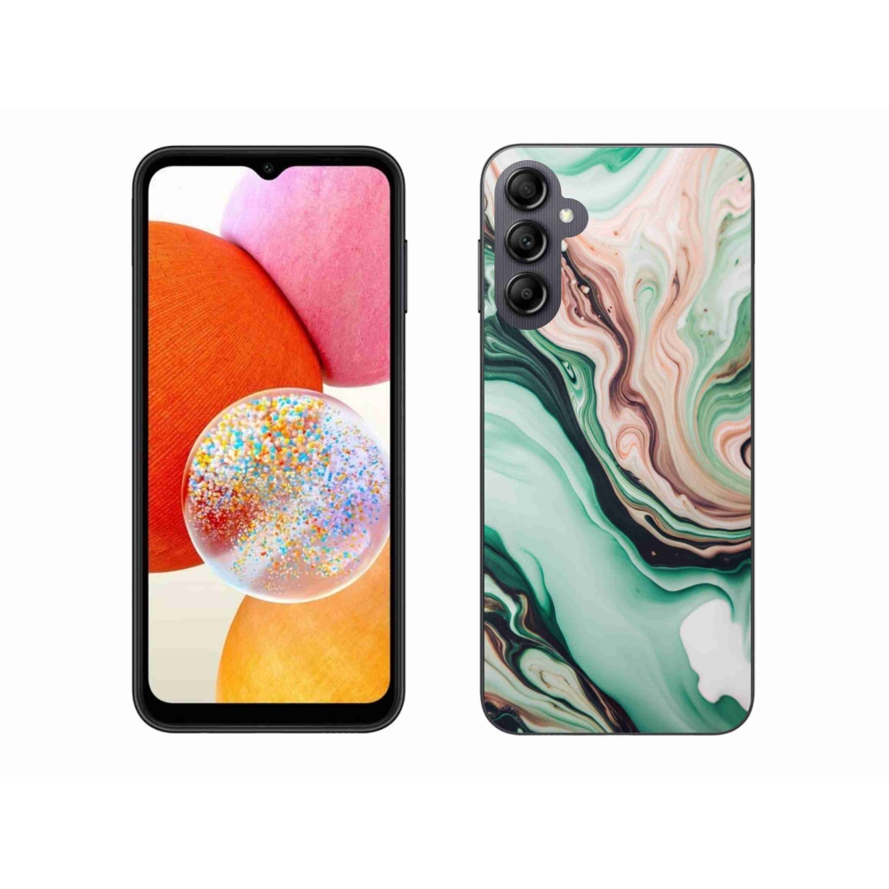 Gelový kryt mmCase na Samsung Galaxy A14 4G/5G - abstraktní motiv 62