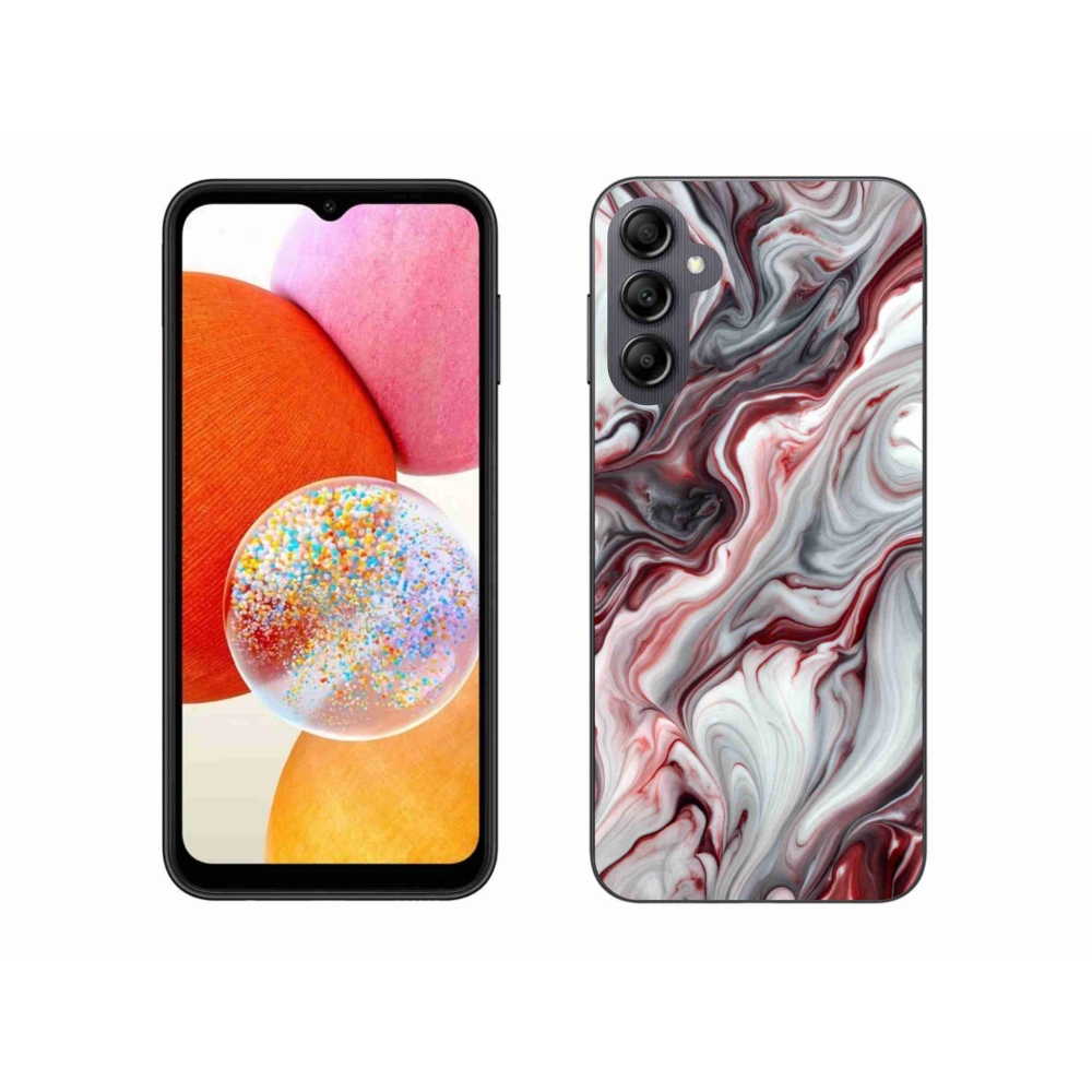 Gelový kryt mmCase na Samsung Galaxy A14 4G/5G - abstraktní motiv 64