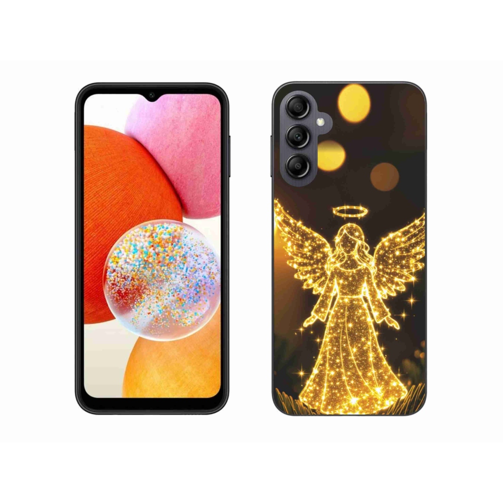 Gelový kryt mmCase na Samsung Galaxy A14 4G/5G - anděl